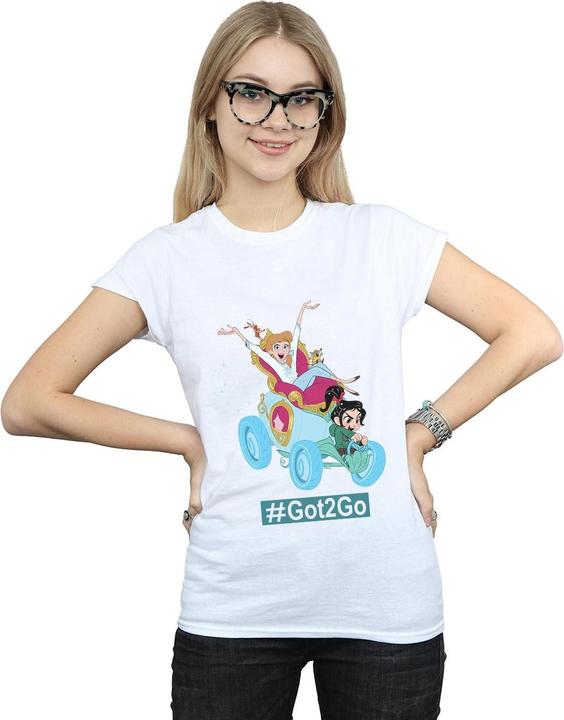 Image du produit Disney - T-shirt WRECK IT RALPH CINDERELLA AND VANELLOPE - Femme (XL)