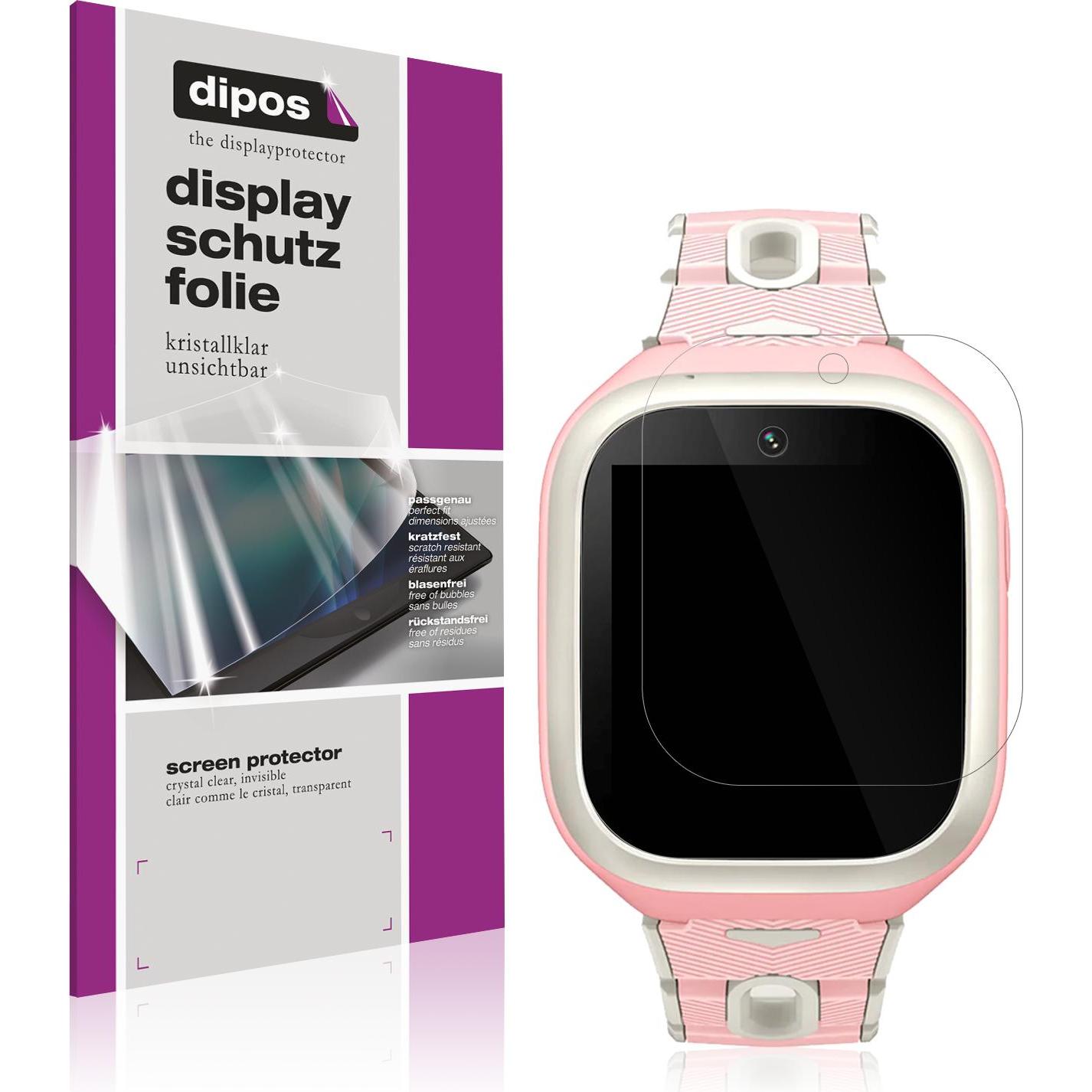 Dipos Schutzfolie Klar für Mibro P5, Smartwatch Schutzfolie, Transparent