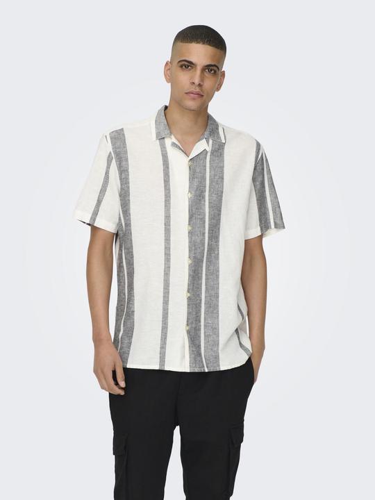 Image du produit Only & Sons Onscaiden Life Stripe Linen Resort Noos (XS)