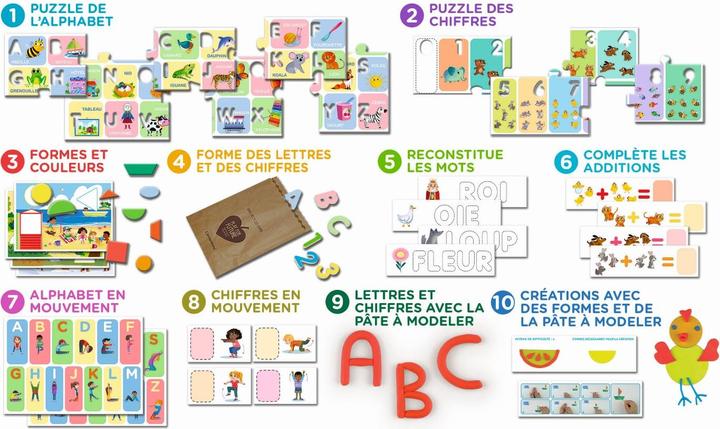 Produktbild Clementoni 10 Educational Games (Französisch)