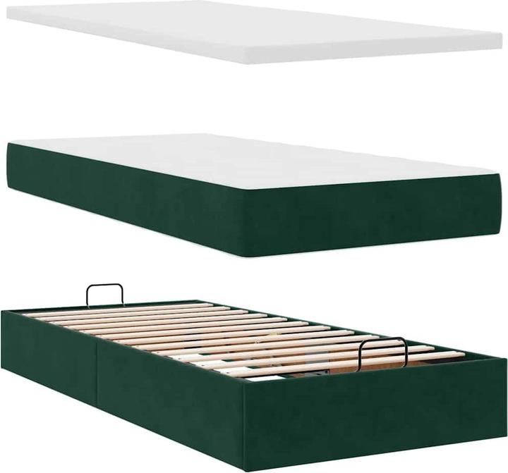 Produktbild vidaXL Ottoman-Bett (90 x 200 cm)