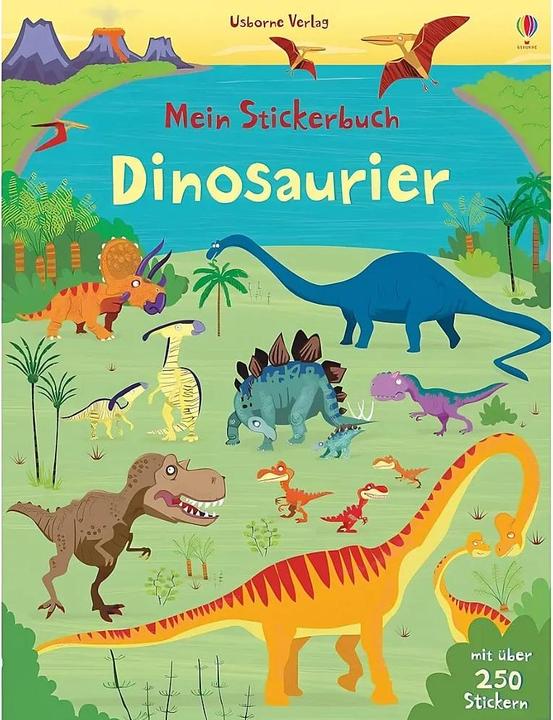 Mein Stickerbuch: Dinosaurier (Deutsch, Fiona Watt, 2016)
