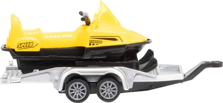 Produktbild Toi-Toys METAL Camper Pullback+Anhänger+Schneemobil 7.5