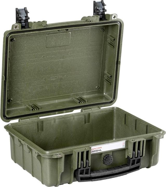Image du produit Explorer Cases Valise d'extérieur 3815HL.G green with pick & pluck foam (L x H x P) (Mallette photo, 15.90 l)
