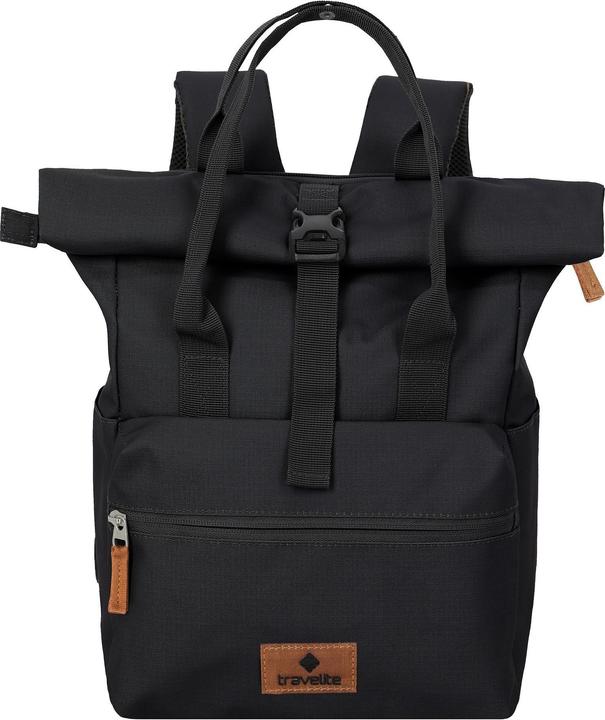 Immagine prodotto Travelite Basics Short Handle Rollup 11 l, Schwarz (11 l)