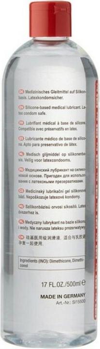 Actual product image Eros Silk Silicone Based Lubricant 500ml (500 ml)