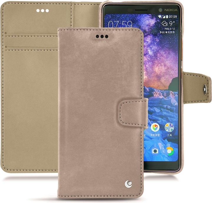 Actual product image Noreve Leather case wallet (Nokia 7 Plus)