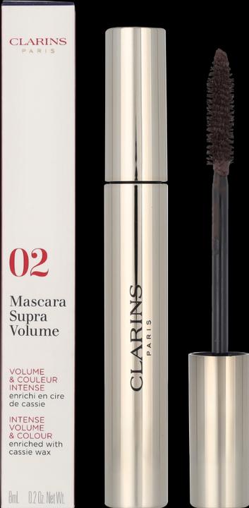 Actual product image Clarins Supra Volume (02 intense brown)