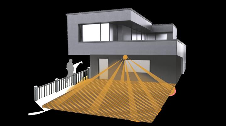 Produktbild Steinel Sensor-LED-Leuchte (1430 lm, IP54)