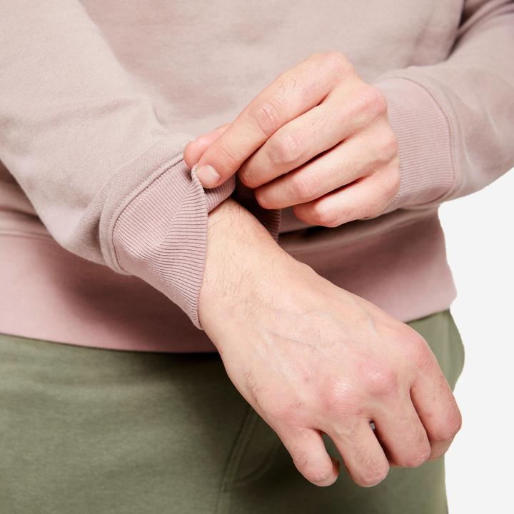 Produktbild Domyos Hoodie Herren warm Baumwollgewebe - braun (L)