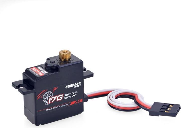 Actual product image Surpass Hobby Servo 17G S0017M