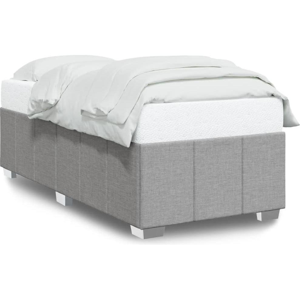 VidaXL, Bett, Bettgestell Stoff (90 x 190 cm)