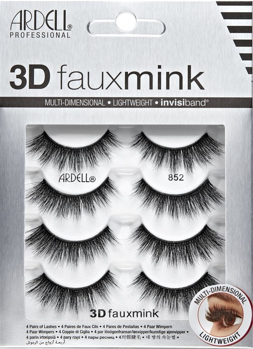 Ardell 3D Faux Mink Multipack 852 4 Paar (Künstliche Wimpern)
