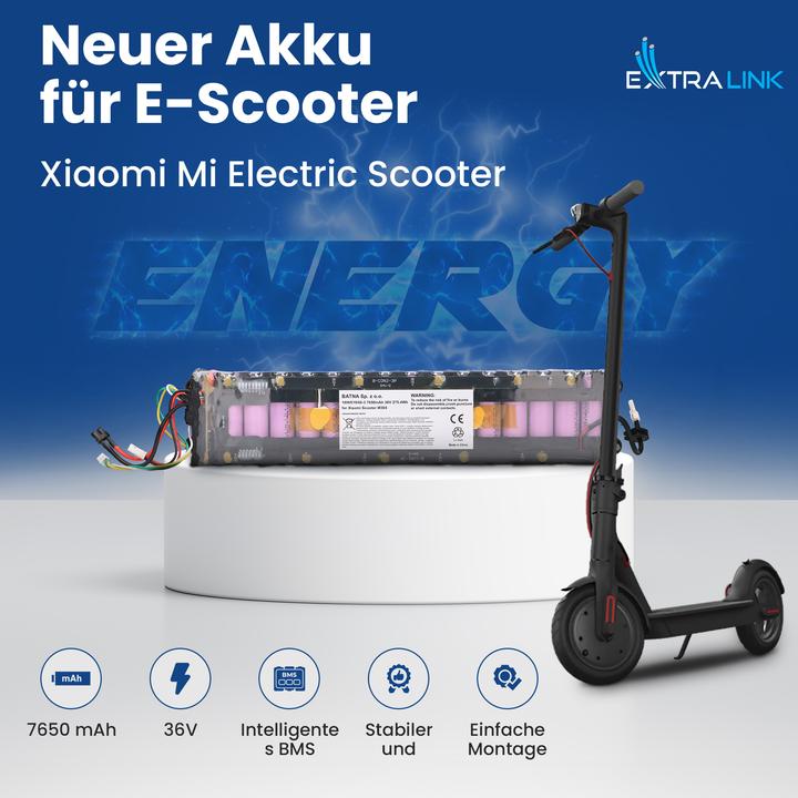 Image du produit Xiaomi SCOOTER M365 BATTERIE 10INR19/66-3 7650MAH 36V