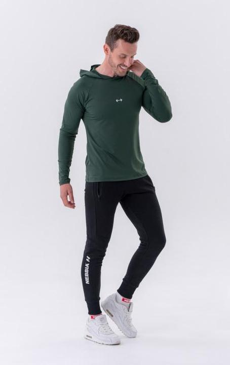 Image du produit Nebbia Sweatpants slim avec poches zippées "Re-gain" 320 noir (XXL)