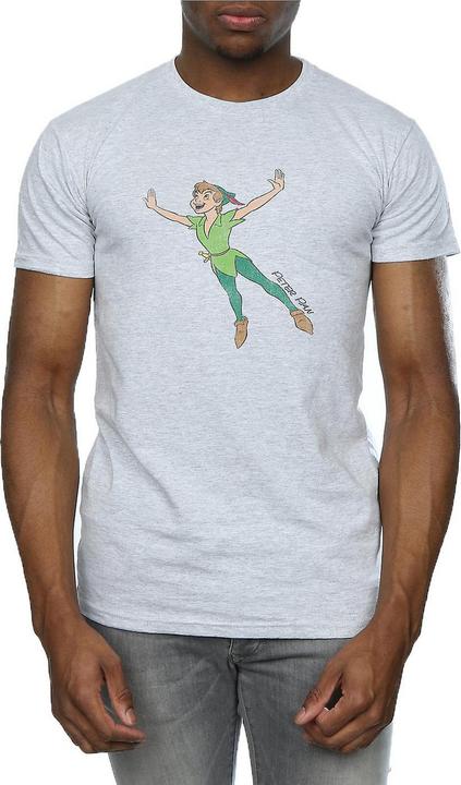 Actual product image Disney Mens Classic Flying Heather T-Shirt (L)