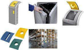 Produktbild Hailo ProfiLine WSB Design Plus XXXL, Wertstoffsammler, 120 ltr, Silber (120 l)