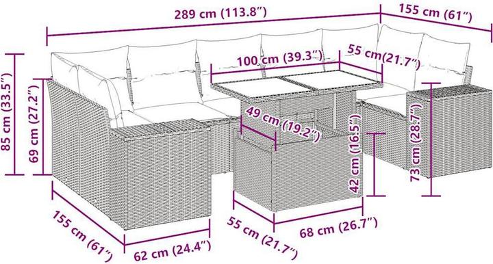 Produktbild vidaXL Elyse