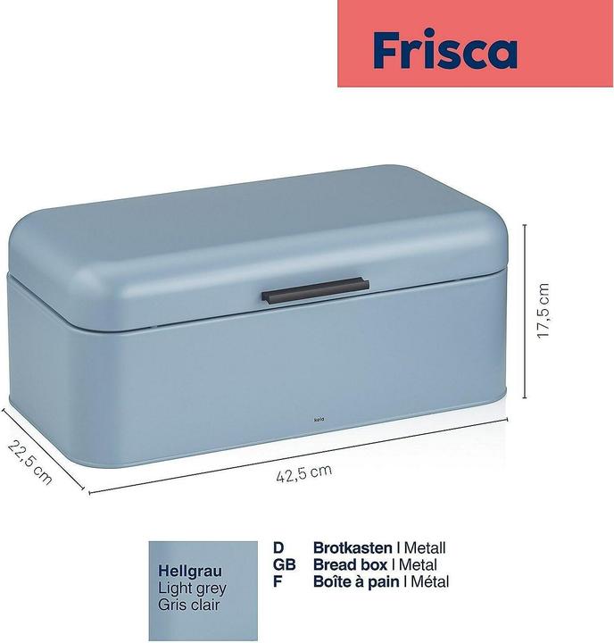 Actual product image Kela Bread box Frisca smoked blue