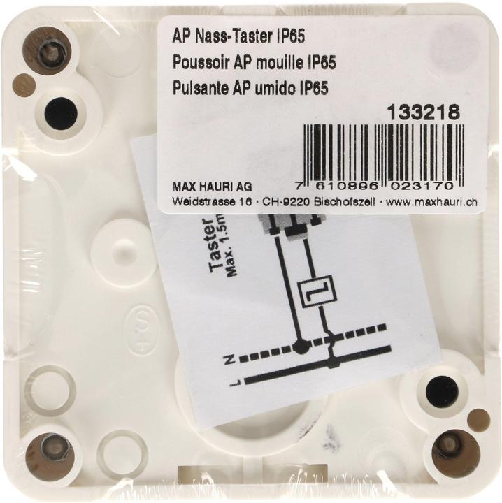 Produktbild Mica Nass Drucktaster A/R AP IP54