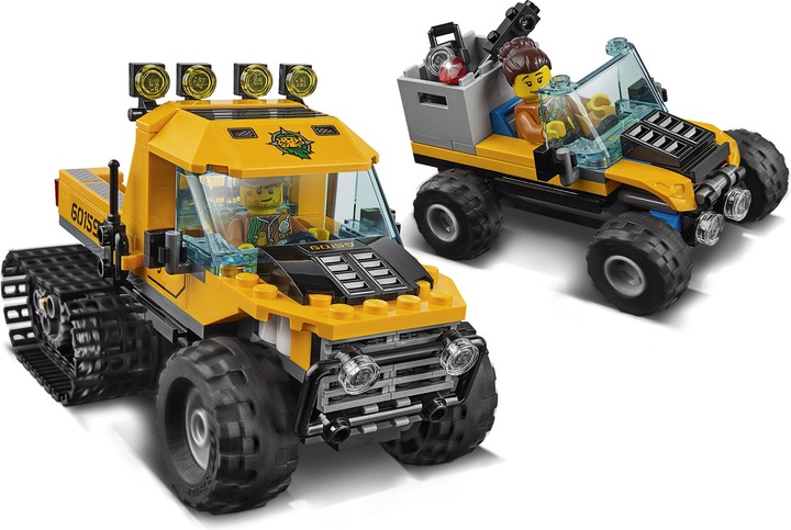 Produktbild LEGO Mission Dschungel-Halbkettenfahrzeug (60159, LEGO City)