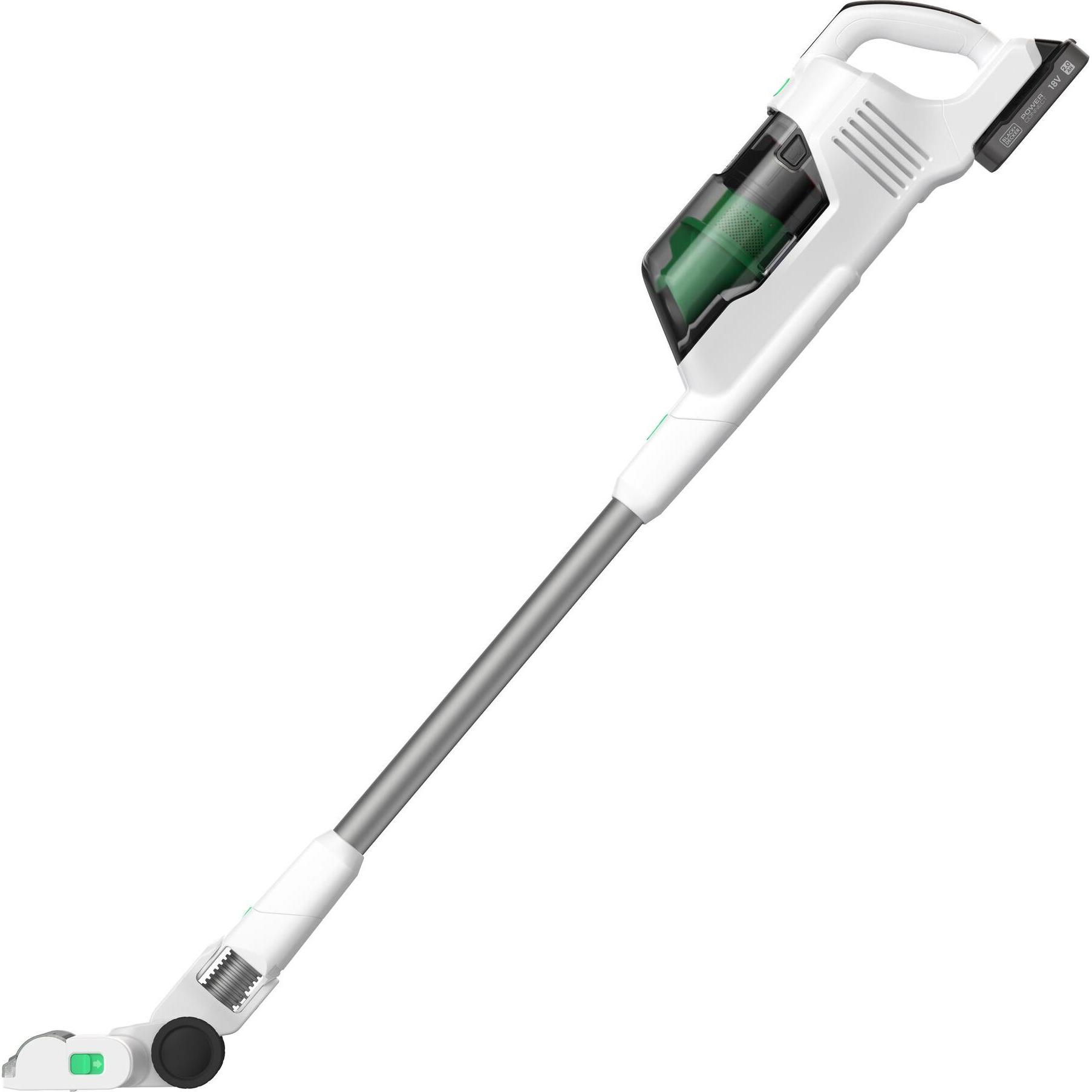 Black & Decker Black and Decker Scopa Elettrica a Batteria, Aspirapolvere, Bianco