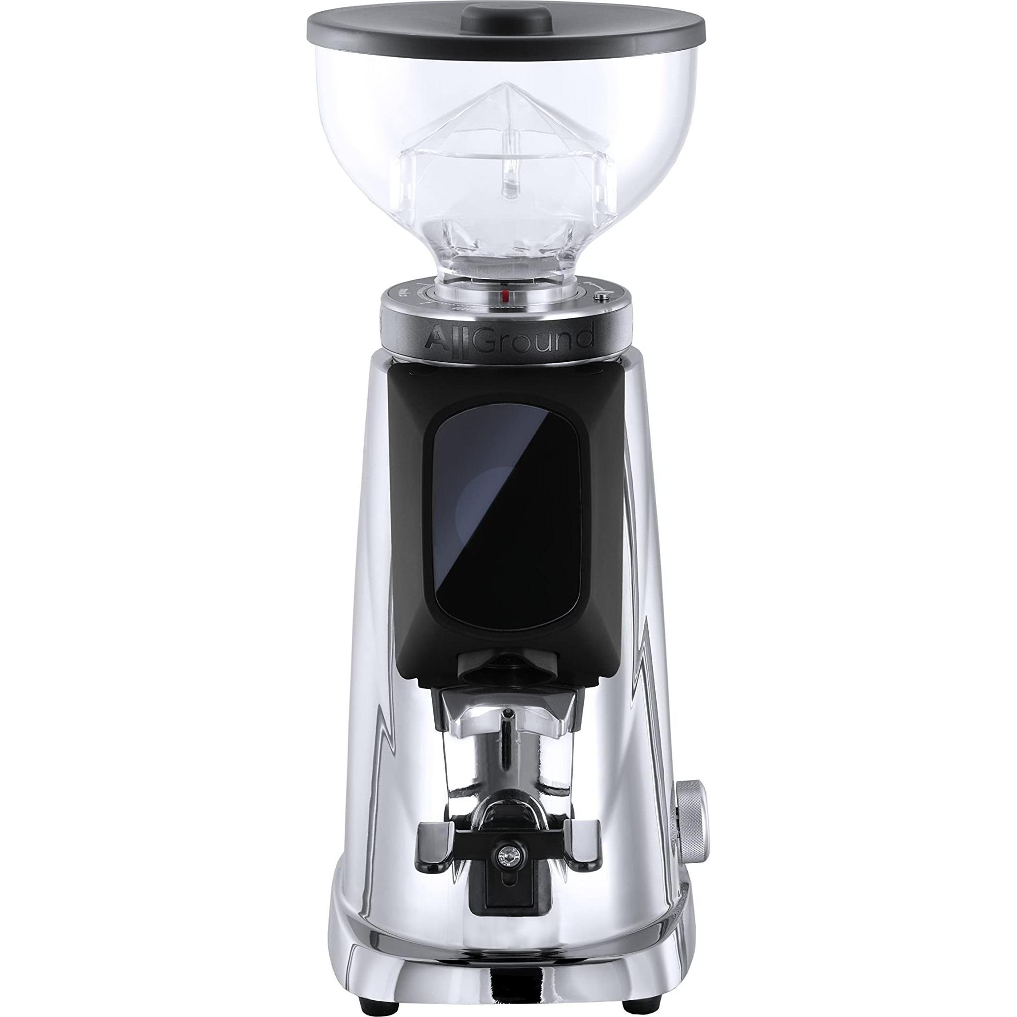 Fiorenzato Macinacaffè AllGround Corpo cromato, nero, 230V EU, Macinacaffè, Nero