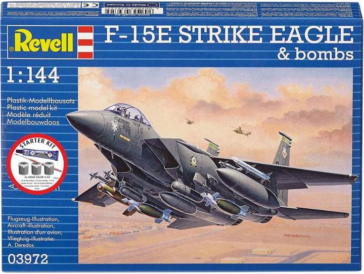 Actual product image Revell F-15E Strike Eagle & Bombs