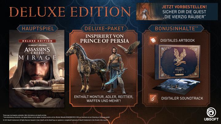 Actual product image Ubisoft Assassin's Creed Mirage - Deluxe Edition (PS5)