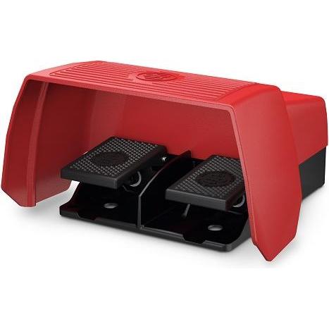 Bernstein Interruttore a pedale, Pulsante + Interruttore, Rosso