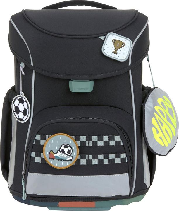 Actual product image Lässig Schulranzen-Set 6-tlg. Slim Unique black (21 l)