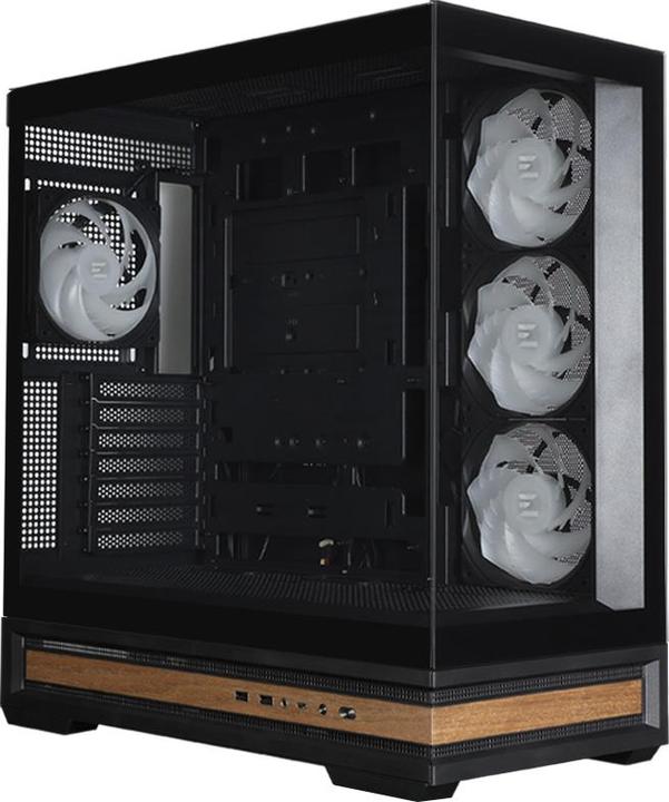 Actual product image Zalman Boitier Moyen Tour ATX P40 Namu RGB avec panneaux vitrés (Noir) (mATX, Mini-ITX, ATX)