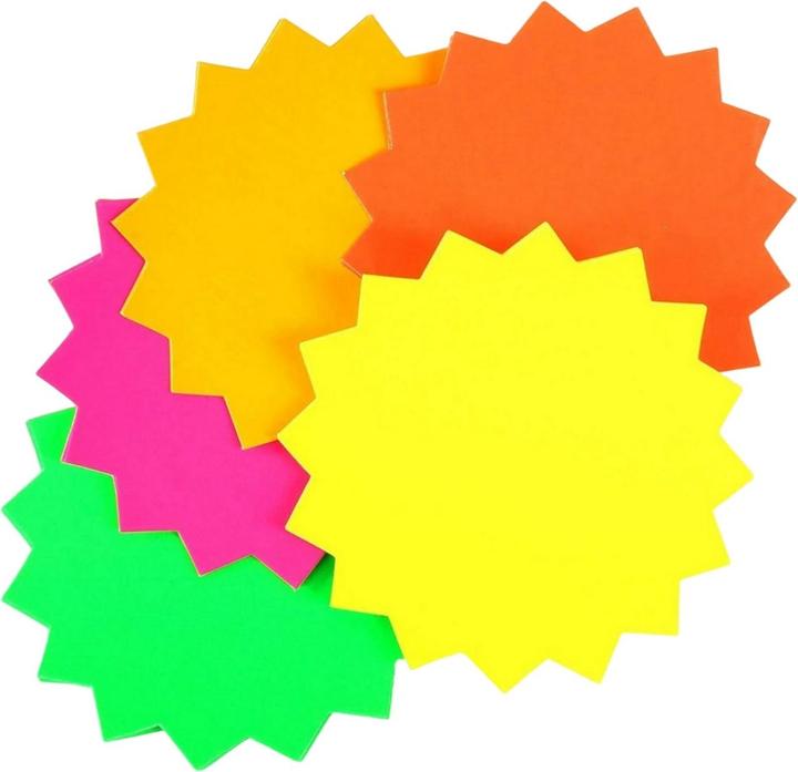 Actual product image County Stationery Stars Flash Card (Pack of 12)