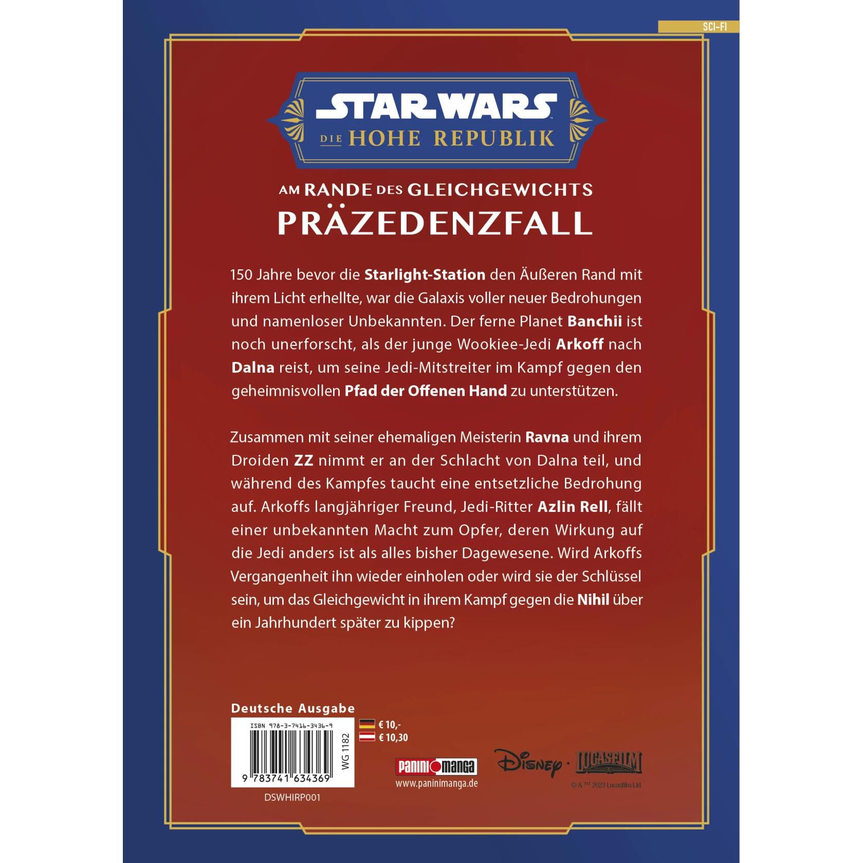 Thumbnail - Star Wars: Die Hohe Republik - Am Rande des Gleichgewichts (Manga): Präzedenzfall, Belletristik von Daniel José Older, T...