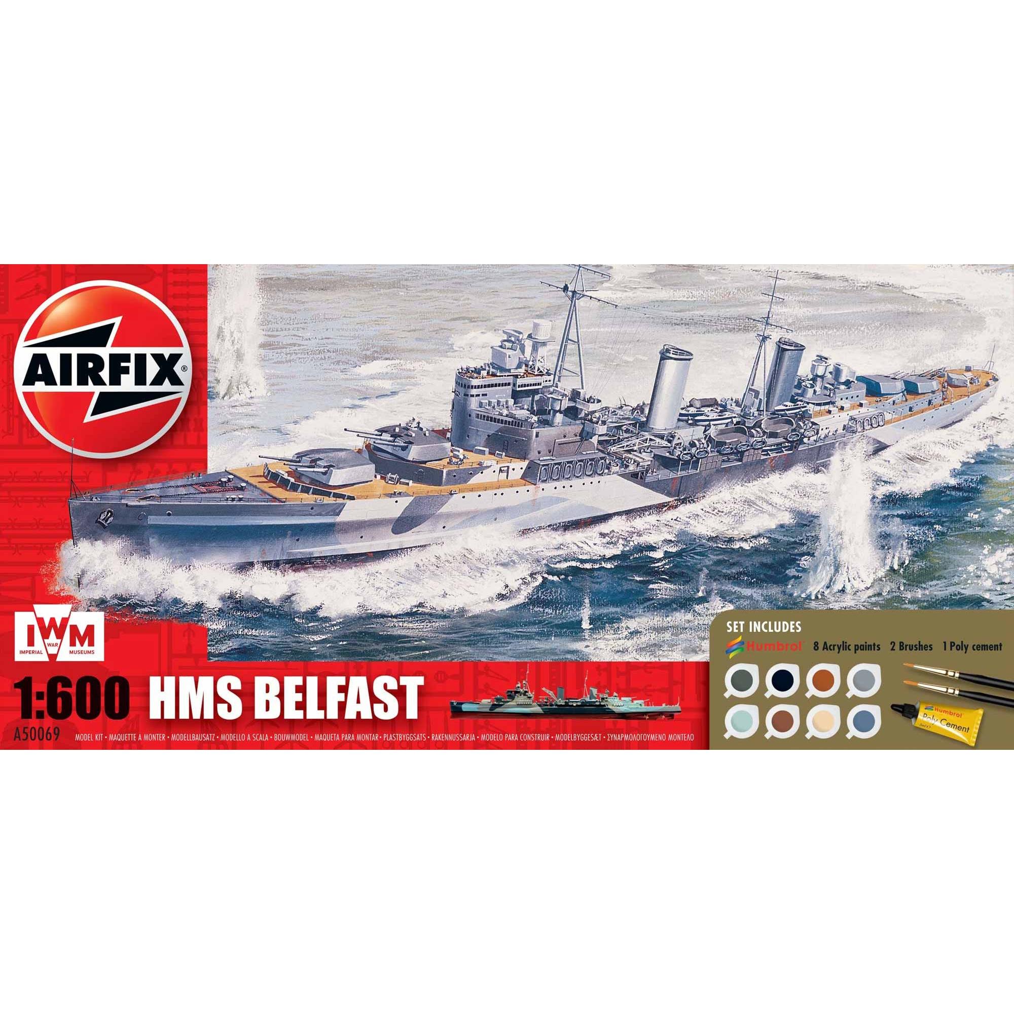 Thumbnail - Airfix Bausatz HMS Belfast 1:600