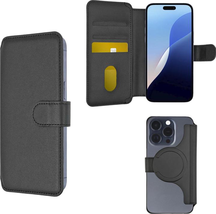 4smarts Magnet Wallet Card Caddy (Apple iPhone 12, Apple iPhone 12 Pro, Apple iPhone 13, Apple iPhone 13 Pro, Apple iPhone 14, Apple iPhone 14 Pro, Apple iPhone 15, Apple iPhone 15 Pro)