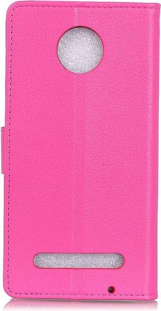 Produktbild MU Classic Litchi Leder Bookcover Series (Motorola Moto Z3 Play)