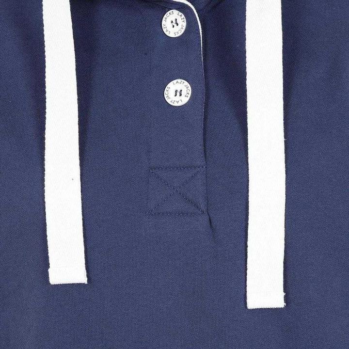 Actual product image Lazy Jacks Womens/Ladies Button Neck Sweatshirt (34)