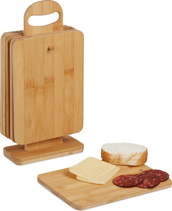 Produktbild Relaxdays Frühstücksbrettchen Set