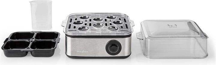 Actual product image Nedis KAEB130EAL - Vařič na Vejce | 8 ks | 3 fáze | miska | 500 Wattů