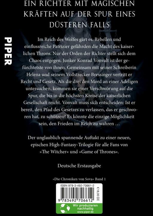 Produktbild Im Namen des Wolfes (Deutsch, Richard Swan, 2023)