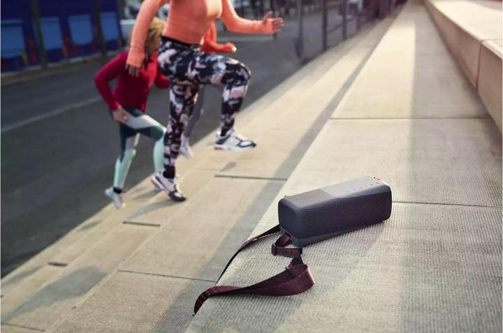 Image du produit Philips Enceinte Bluetooth TAS7807W Noir (24 h, Fonctionnement sur batterie)