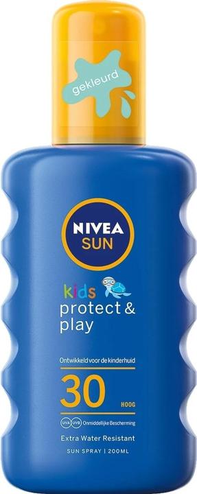 Actual product image NIVEA Sun Kids Protect & Moisturising Sun Spray Spf 30 - 200ml (Sun spray, SPF 30, 200 ml)
