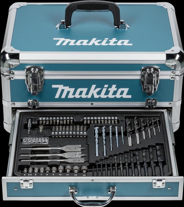 Actual product image Makita HP457DWEX4 Set (Rechargeable battery operated)