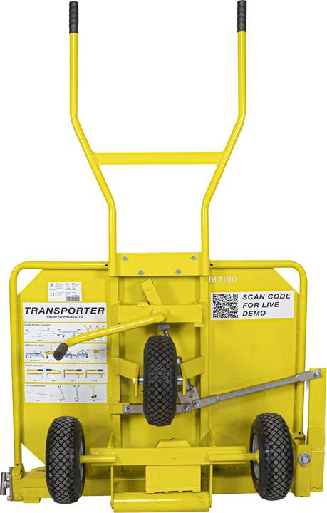Actual product image Orit Composite stone transport trolley, "Transporter" (450 kg)
