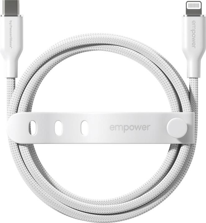 Produktbild PanzerGlass Racing USB-C to Lightning (1.20 m, USB 2.0, 60 W)