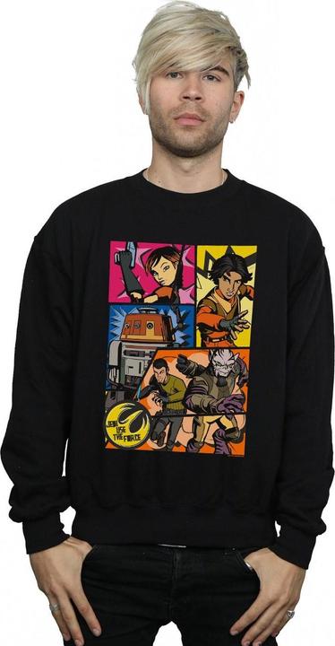 Immagine prodotto Star Wars Rebels Comic Strip Felpa Uomo (3XL)