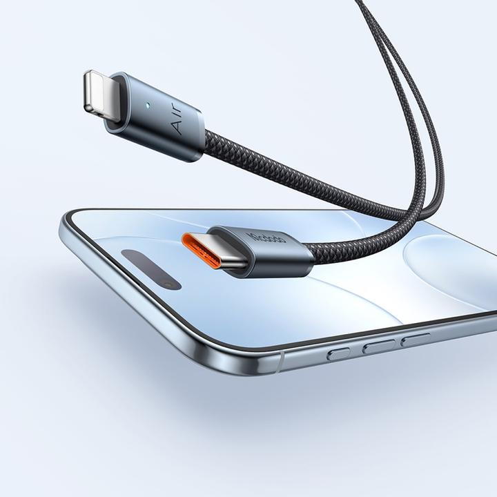 Produktbild Mcdodo - Cab Luma, 36W USB-C zu Lightning Air Kabel, 1.2m Schwarz (1.20 m, 36 W)