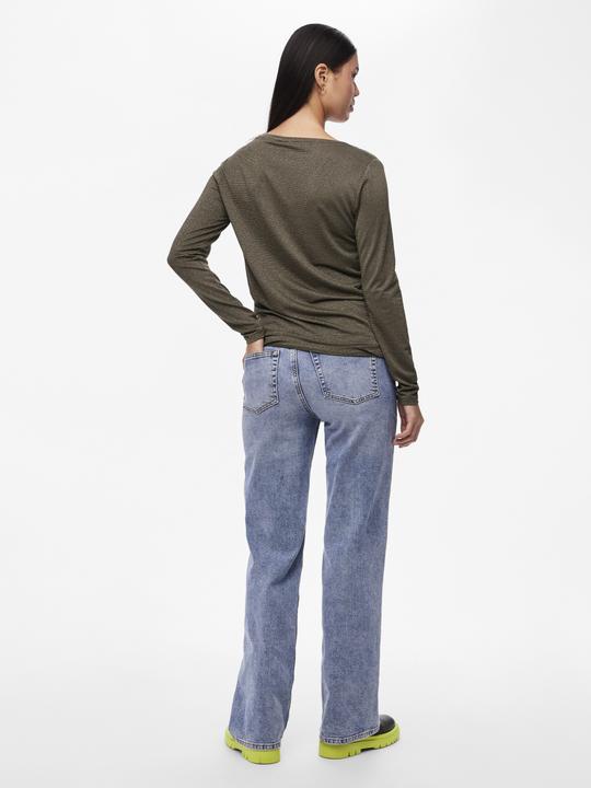 Produktbild Pieces Pcbillo Ls V-Neck Lurex Stripes Noos (XL)