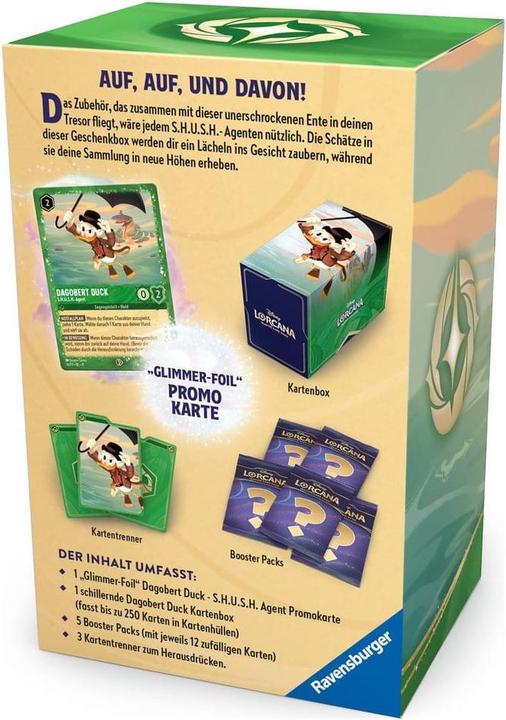 Produktbild Ravensburger Disney Lorcana TCG Coffret Cadeau Dagobert Duck *ALLEMAND* (Deutsch, Box Set & Collection)